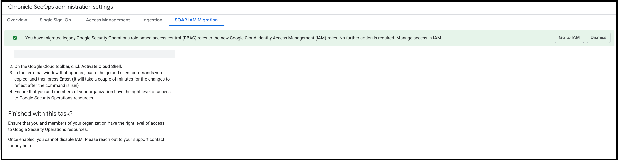 Paste commands