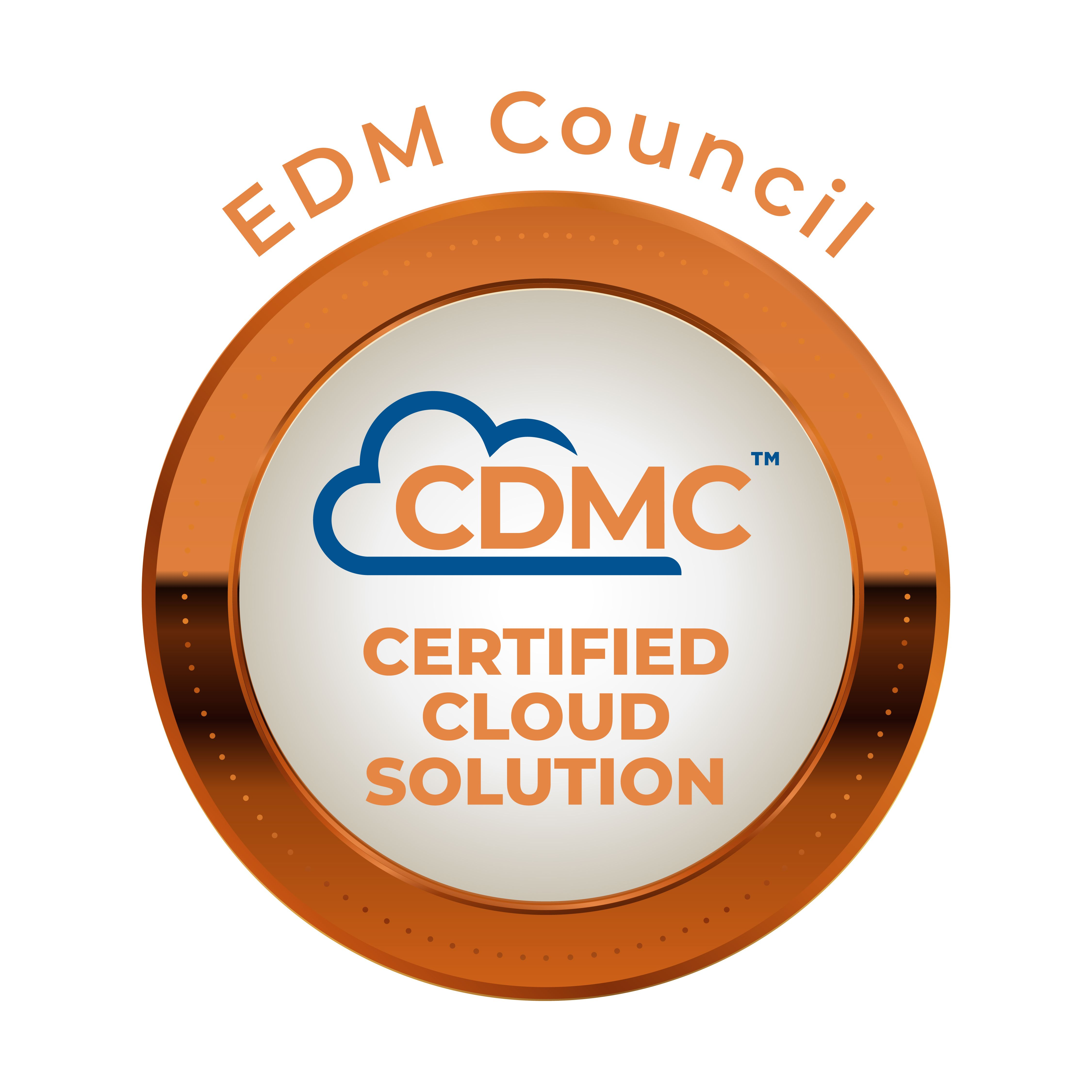 A CDMC certification badge.